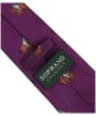 Men's Soprano Horse Racing Woven Tie - Purple