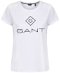 Women’s GANT Lock Up T-Shirt - White
