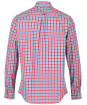 Men’s Musto Riviera Long Sleeve Shirt - Harrison Red Check
