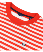 Women’s GANT Striped T-Shirt - Lava Red