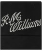 R.M. Williams Script Cap - Black Silver