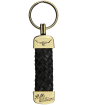 R.M. Williams Brass Key Ring - Black
