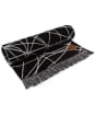 Slowtide Temple Beach Towel - Black / White