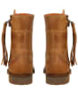 Women’s Penelope Chilvers Cropped Leather Tassel Boots - Biscuit