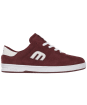 etnies Lo-Cut Skate Shoes - Burgundy / White