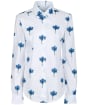 Women's Schoffel Norfolk Shirt - Cornflower Print