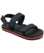 Boy's Reef Little Ahi Convertible Sandals - Kids - Grey / Orange