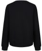 Women’s Tentree Palm Sunset Embroidery Crew Sweater - Meteorite Black