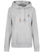 Women’s Tentree Palm Sunset Embroidery Hoodie - Hi Rise Grey Heather