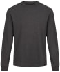 Men’s Filson Waffle Knit Thermal Crew Sweater - Charcoal