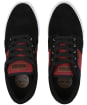 etnies Barge LS Shoes - Black / Red / Beige