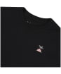 Men’s Tentree Palm Sunset Embroidery T-Shirt - Meteorite Black