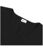 Women’s Tentree Ribbed Scoop Neck T-Shirt - Meteorite Black