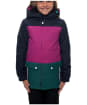Girl's 686 Lily Snowboard Ski Jacket - Navy Colourblock