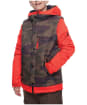 Boy's 686 Scout Snowboard Ski Jacket - Infrared / Camo