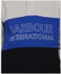 Boy’s Barbour International Bold L/S Polo Shirt - Grey Marl