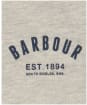 Boy's Barbour Leon L/S Polo Shirt - Grey Marl
