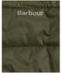 Barbour Baffle Quilt Dog Coat - Olive