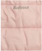 Barbour Baffle Quilt Dog Coat - Blusher