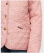 Girl's Barbour Printed Summer Liddesdale Quilted Jacket – 10-15yrs - PINK/FUCHS SECR
