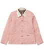 Girl's Barbour Printed Summer Liddesdale Quilted Jacket – 6-9yrs - PINK/FUCHS SECR