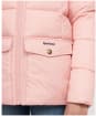 Girl's Barbour Bayside Quilted Jacket - Secret Pink