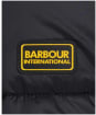 Girl’s Barbour International Sportsman Quilted Jacket - Black