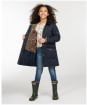 Girl's Barbour Lovell Quilted Jacket - Navy