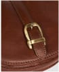 Women’s Barbour Laire Leather Saddled Bag - Brown