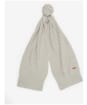 Women’s Barbour Hartley Beanie & Scarf Gift Set - Ice White