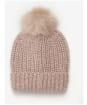 Women’s Barbour Rothbury Beanie - Pale Pink