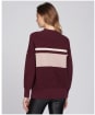 Women’s Barbour International Chicane Sweater - Merlot