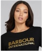 Women’s Barbour International Reine Sweatshirt - Black