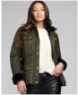 Women’s Barbour International Modern International Polarquilt Jacket - Moto Green