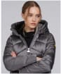 Women’s Barbour International Motegi Quilted Jacket - Chrome