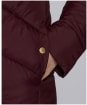 Women’s Barbour International Mackney Quilted Jacket - Merlot