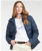 Women’s Barbour Oaktree Quilted Jacket - Navy