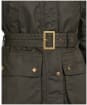 Women’s Barbour Montgomery Waxed Jacket - Olive