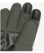 Men’s Barbour Banff Quilted Gloves - Olive