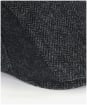 Men's Barbour Herringbone Tweed Cap - Charcoal