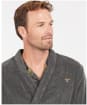 Men’s Barbour Lachlan Dressing Gown - Charcoal