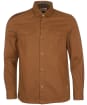 Men’s Barbour Essential Twill Overshirt - FRENCH SANDSTON