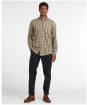 Men’s Barbour Inverbeg Tailored Shirt - Stone Check