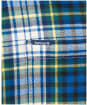 Men’s Barbour Atholl Tailored Shirt - Bright Blue Check