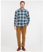 Men’s Barbour Atholl Tailored Shirt - Bright Blue Check