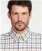 Men’s Barbour Coll Thermo Weave Shirt - Ecru Check