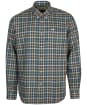 Men’s Barbour Coll Thermo Weave Shirt - Dark Navy Check