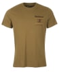 Men's Barbour Reed Tee - Mid Olive