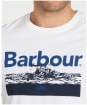 Men’s Barbour Isle Graphic Tee - White