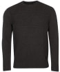 Men’s Barbour Gallot Knitted Crew Sweater - Charcoal Marl